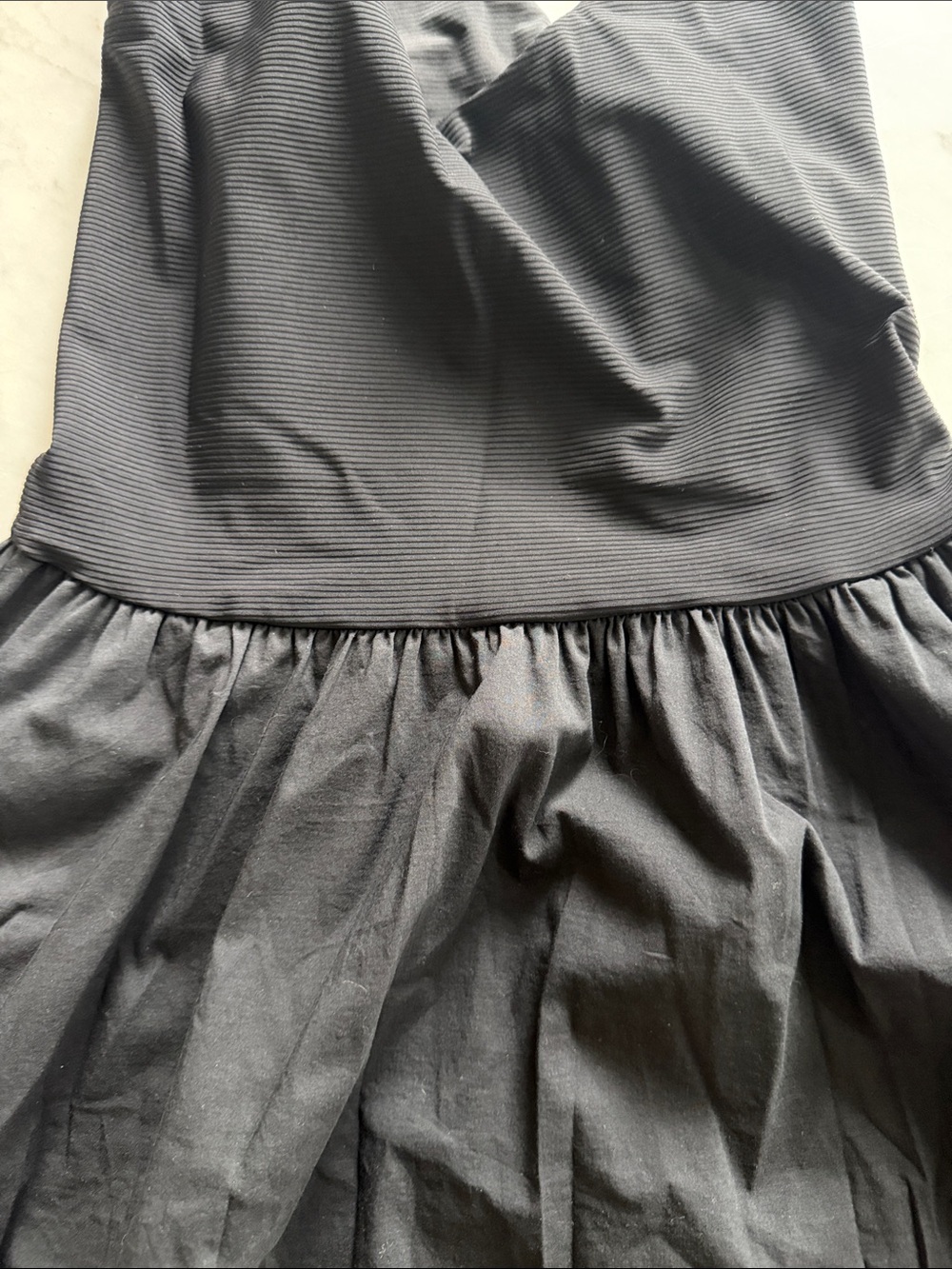 Sweaty Betty Black Racerback Midi Dress - Picture 6 of 6